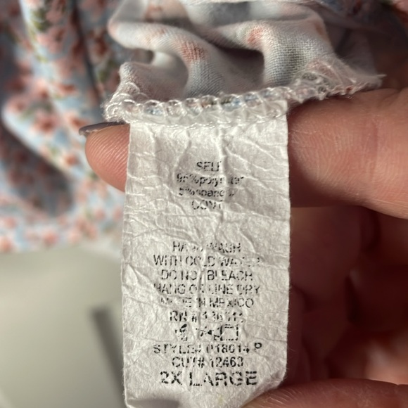 Floral babydoll top by PS Kate - Picture 5 of 7